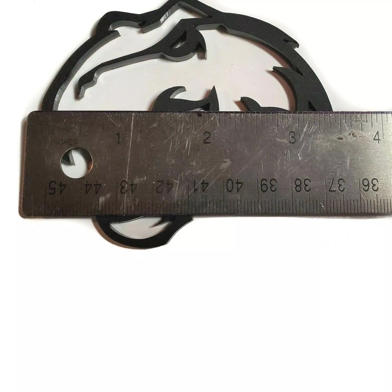 FMSgear RED T-rex Emblem for TRX Ram 1500 Fender badge