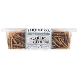 FIREHOOK CRACKER BKD GARLIC THYME 7OZ
