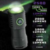 LitezAll 25966 Kodiak Komrade 2500 Lumen Compact Rechargeable Tactical Flashlight
