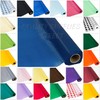 DIY Craft Navy Blue Plastic Table Cover Roll-(26 Colors)
