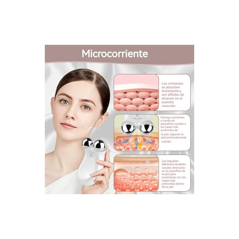 Microcorriente Face Lifter Lifting Facial Cuidado De La Piel