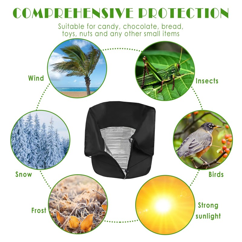 SilverChry Plant Protection Bag, Plant Roots Keep Warm, Plant Protection