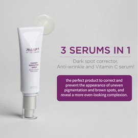 Alchimie Forever Pigment Perfecting Serum | Reduces Uneven Pigmentation and Age Spots with Vitamin C and Alpha-Arbutin | For All Skin Types | Brightening, Nourishing, Anti-Brown Spot | 1 fl oz