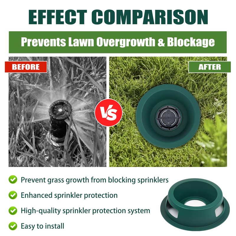 Lawn Sprinkler Protectors Donut for Hunter PGP etc Series Outside