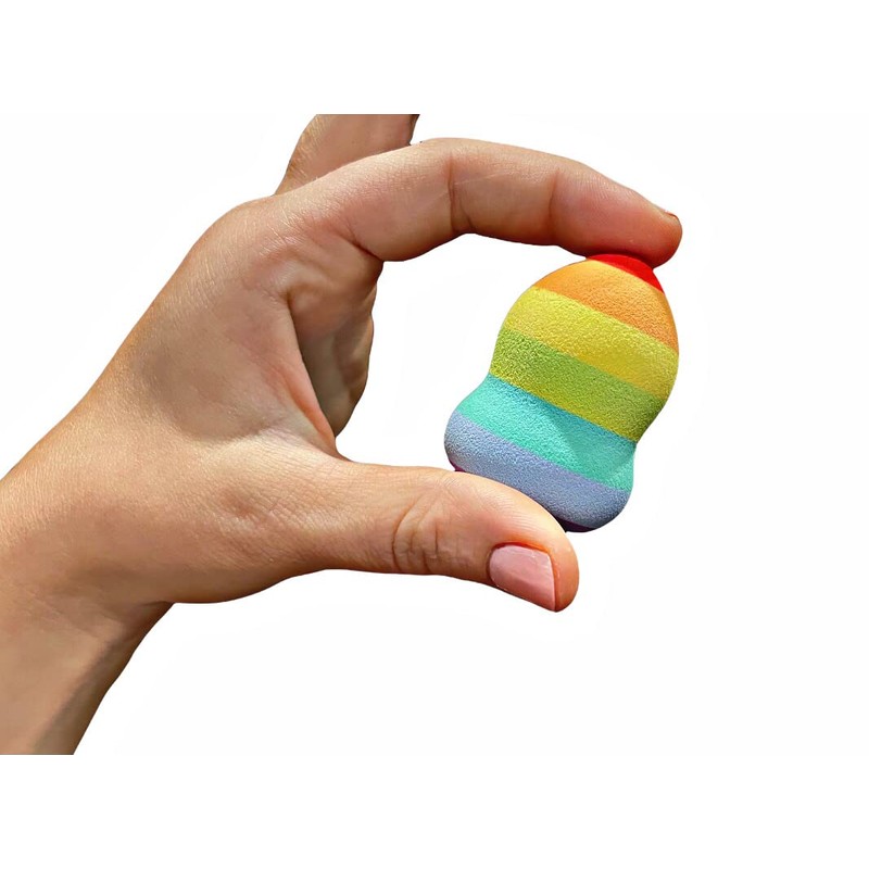 Rainbow Makeup Sponge/Makeup Applicator/Tear Drop Shape/Latex Free