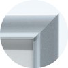 FUJICOLOR 306631 Aluminum Picture Frame, A32, Wide, 6 Pieces, Silver