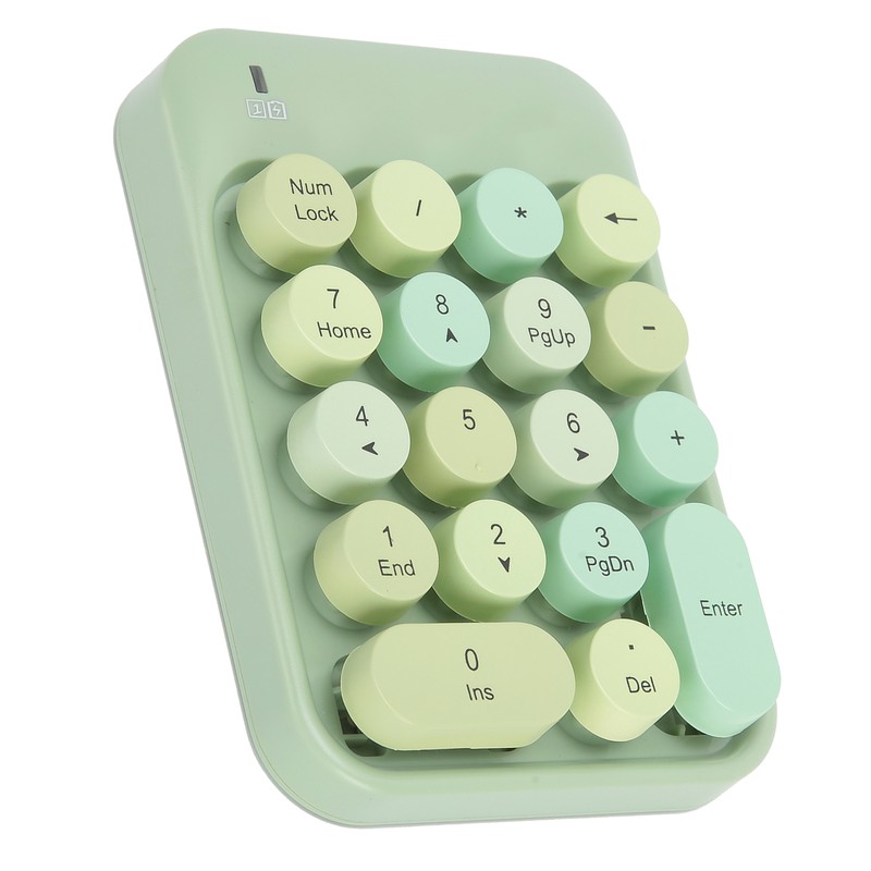 AJAZZ Wireless Numeric Keyboard Chocolate Keycap for Game Direction Switching