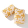 sense gnosis Clovers Pattern Yellow Hand Towels 100% Cotton Fall