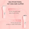 Dog Grooming Kit Clipper for Thick Coat Low Noise Cordless