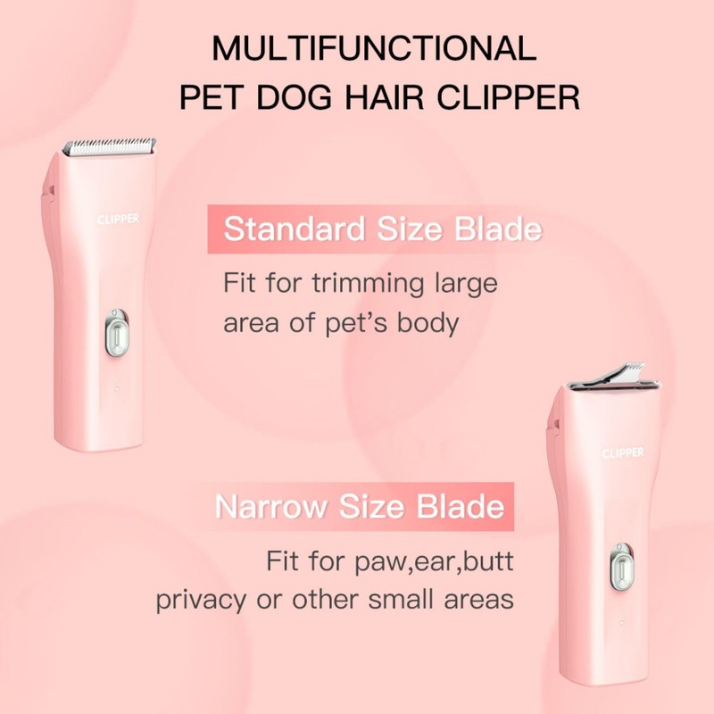 Dog Grooming Kit Clipper for Thick Coat Low Noise Cordless