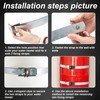 Zonon 2 Set Seismic Water Heater Strap Kit Adjustable 90''