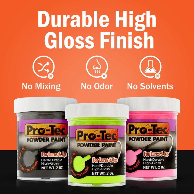 WELCH PRODUCTS ProTec Powder Paint for Jigs & Lures, High