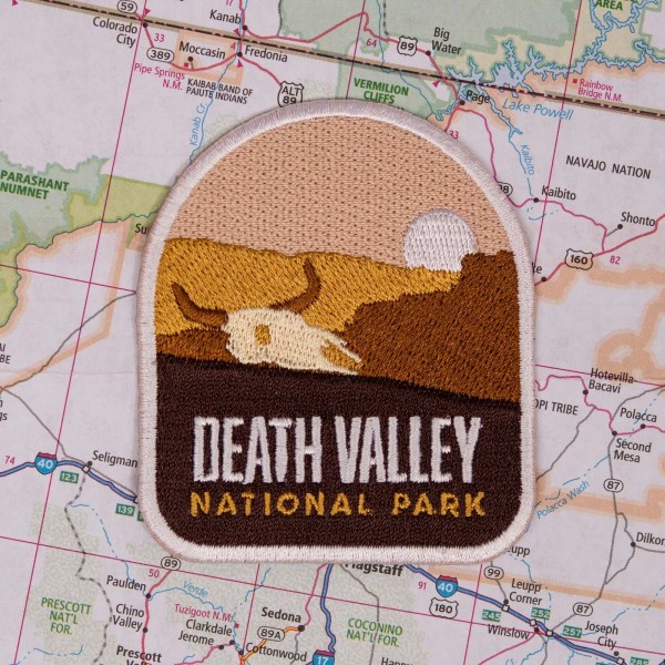 Death Valley Iron on Travel Patch - Great Souvenir or