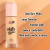 Base De Maquillaje Alta Cobertura Matte Cover 12 Hrs Pink