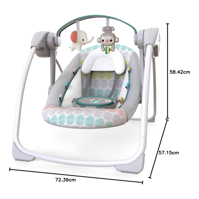 Asiento Vibratorio Para Bebé Con Música Y Juguetes