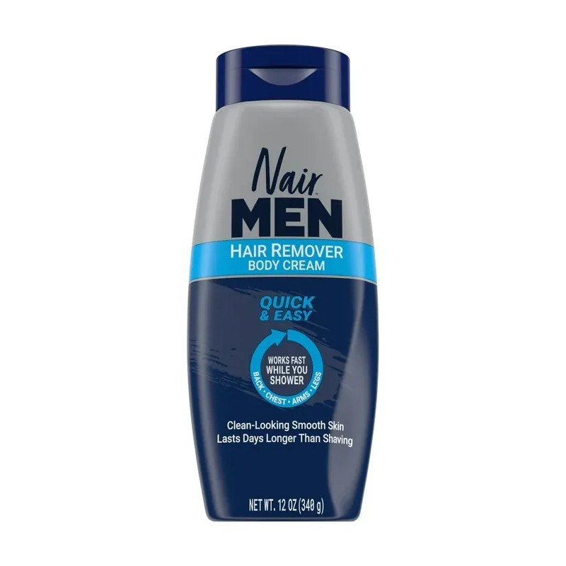 Nair Crema Depiladora Para Hombres Cuerpo Espalda Piernas Pe Normal
