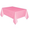 Unique Party Plastic Rectangular Short Fold Table Cover - 54”
