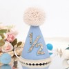 Agvgaza Half Birthday Hat -Baby 1/2 Birthday Cone Hat,Six Months