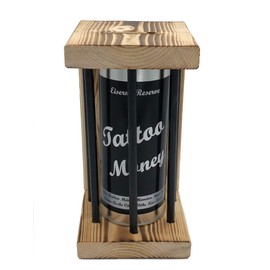 Tattoo Money Iron Reserve ® Black Edition Money Box Funny Money Box Gift Idea Money Box Gift