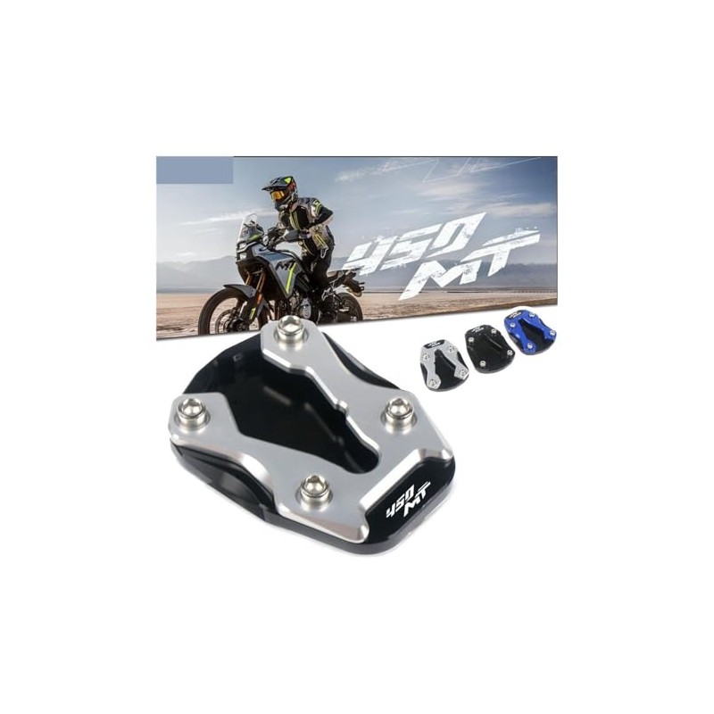 Motorcycle Stand Pad Motorcycle Stand Extension Foot Side Stand Enlarge