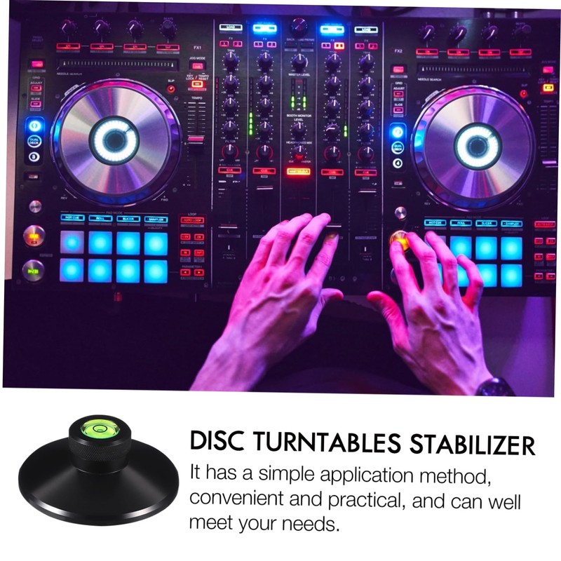 LABRIMP 1pc Balanced Disc Stabilizer for Turntables Essential Vinyl Record