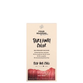 Four Reasons Original Takeaway Color - Red Hot Chili – 7.66 Red - Demi-Permanent Hair Color - Ammonia-Free and Fragrance-Free Hair Dye - 100% Vegan & Cruelty Free