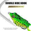 RONCHEN Hollow Body Topwater Frog Lures, Soft Fishing Lure Kit