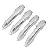 4PCS Exterior Door Handle Cover Trim ABS Chrome Self Adhesive