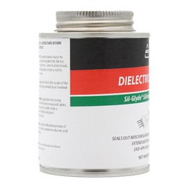 AGS Automotive Solutions Brush Top Can Dielectric Silicone Grease Compound for All Electrical Components and Connectors, 8 oz, Percise and Easy Application
