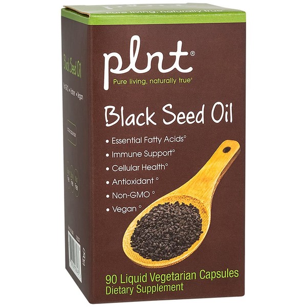 plnt Black Seed Oil Capsules (90 Liquid Veggie Capsules)
