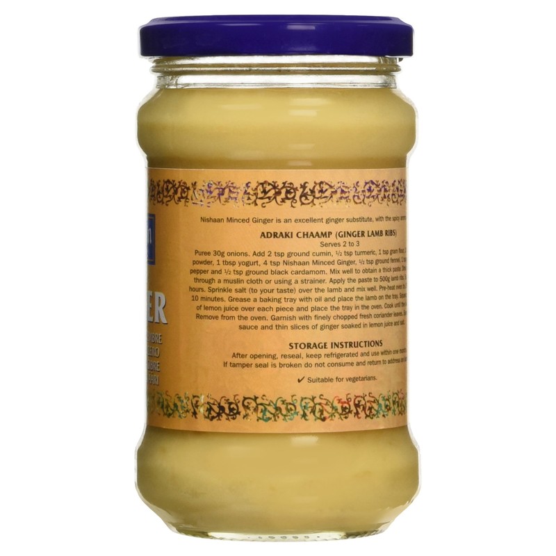 Nishaan Minced Ginger, 283g