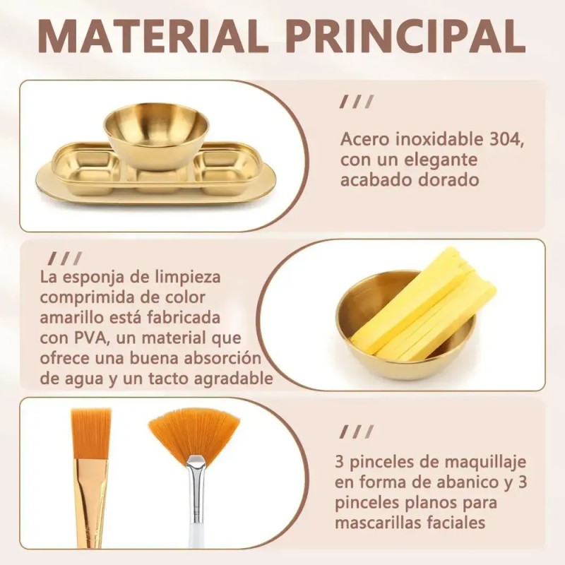 Brocha Doble Para Ceja Con Cepillo Pincel Cosmético 1pz Full