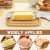 Butter Dish with Lid and Slicer Set for Standard Butter