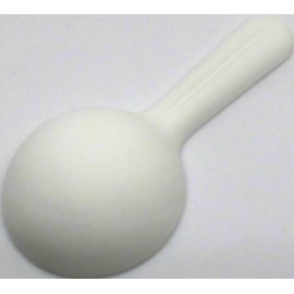 Anesty HO2161 Moisture Absorbing Measuring Spoon, 0.5 fl oz (15 ml), Width 4.2 x Depth 1.9 x Height 1.0 inches (10.7 x 4.8 x 2.5 cm), Karari Porous Ceramic, Measuring, 1 Tbsp, Moisture Suction, White