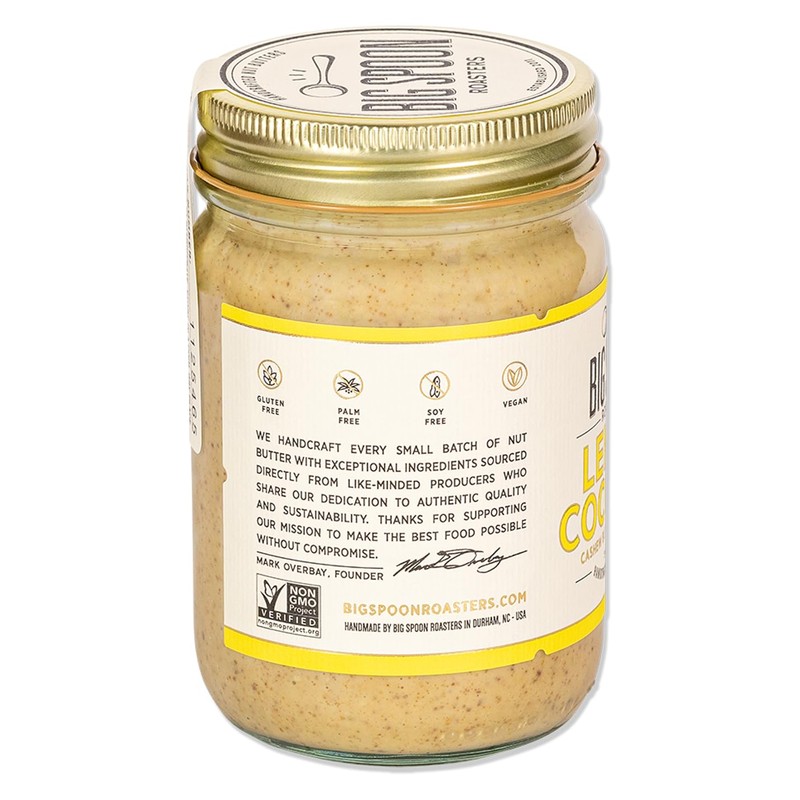 Big Spoon Roasters Lemon Cookie Cashew Butter with Sea Salt