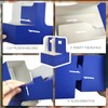 2 Cup Disposable Drink Carrier for Delivery with Handle,30 Count