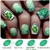 St Patrick's Day Press On Nails Short, 24Pcs St Patricks