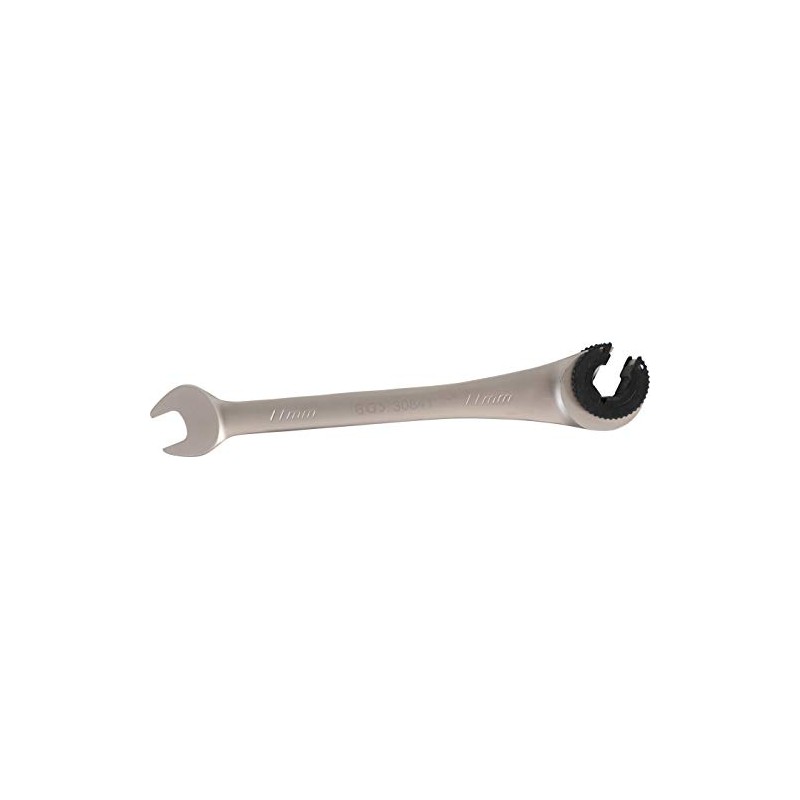 Kraftmann 30841 Ratchet Ring Spanner Open SW 11 mm