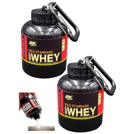 40Bandit Protein Small Carrying Case, Divided Container, Container, Carrying Case, 7.8 fl oz (200 ml), 2 Pieces