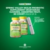 Spring Valley, Probiotic Gummies, Inulin Supplement Vegetarian, Probiotics for Adults
