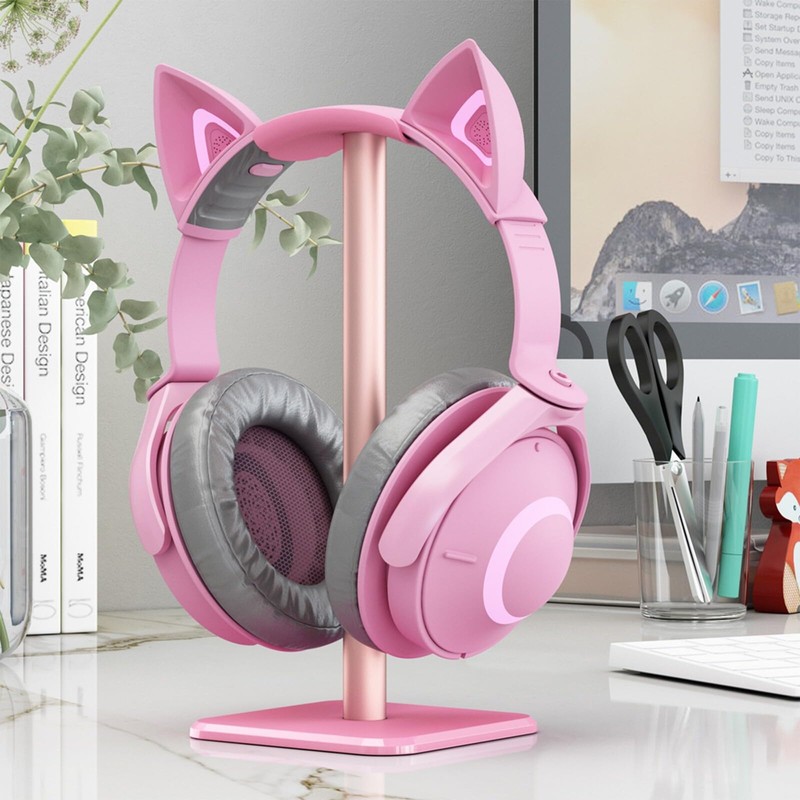 Playmax Aluminium Headset Stand- Pink