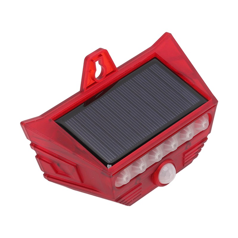 Solar Alarm Lamp Motion Sensor Security Solar Sound Alarm Siren