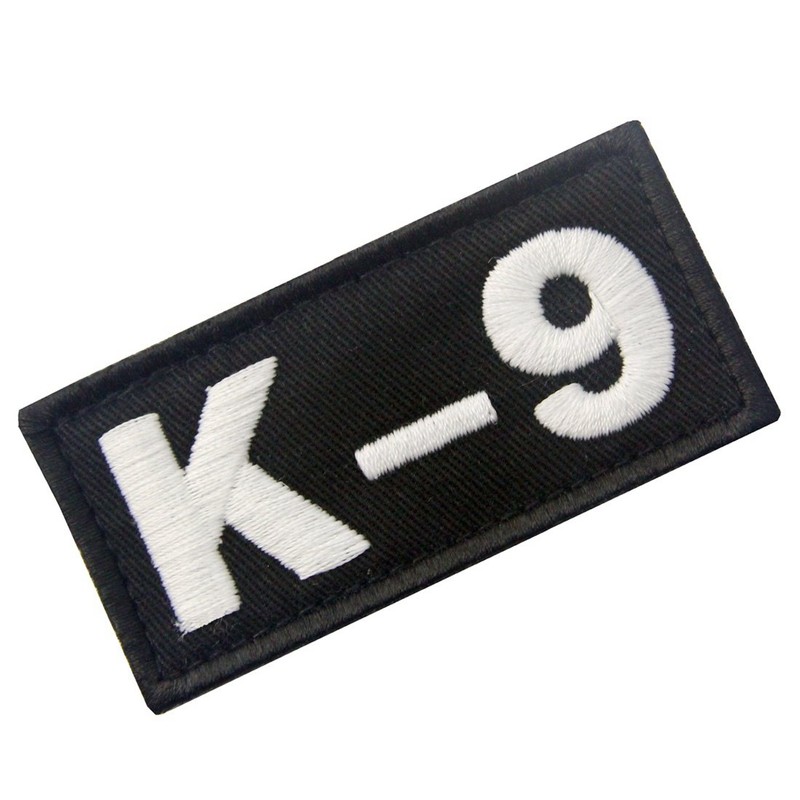 Tactical K9 Dog Glow in the Dark Embroidered Velcro Patch