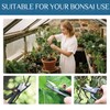 14-Piece Bonsai Tree Kit, Bonsai Tool Set, Carbon Steel Scissors