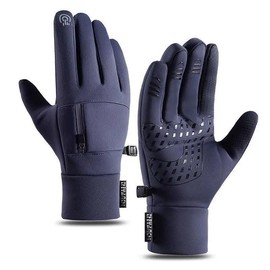 Waterproof Ski Gloves Touchscreen - Color: A, Gloves Size: M