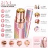 2-in-1 Portable Facial Hair Remover for Women & Men –