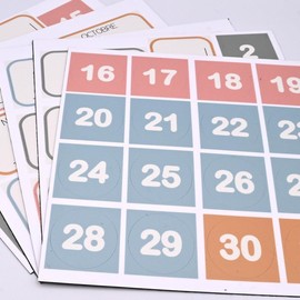 FERFLEX - Magnetic Educational Game for Children, My Markings in Time FR - Can be Used on All Magnetic Surfaces - Game for Children 3 Years - 50 Magnets