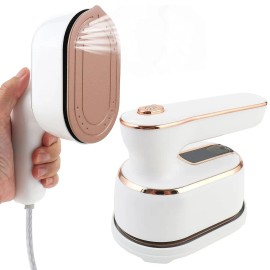 Portable Handheld Garment Steamer 1000W Fast Heating Travel Steam Iron Whitecolor: White Color