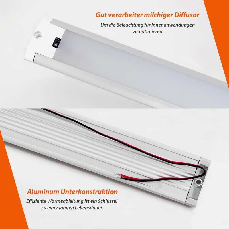 Dream Lighting 12 Volt LED Lamp with Motion Sensor for