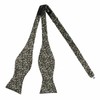 Alizeal Mens 2pcs Floral Pattern Self-tied Bow Tie with Pocket